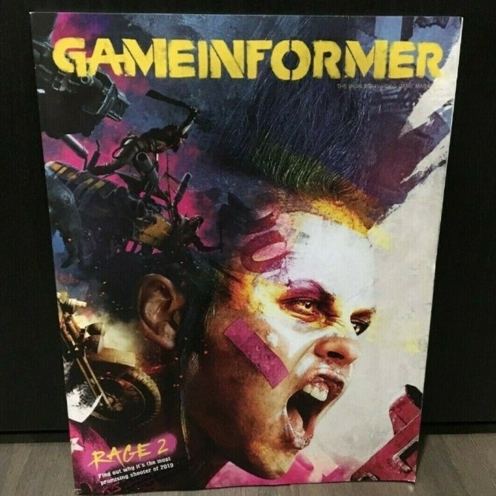 Game Informer Magazine #309 January 2019 Rage 2 Bethesda id Software OOP